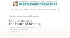 Desktop Screenshot of mindfulnessbasedemotionalprocessing.com